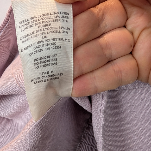 Aritzia Wilfred Muse linen blouse size S BNWT - Picture 10 of 13